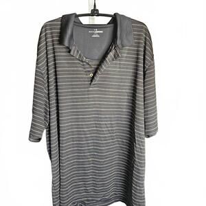 Grand Slam Golf XL Striped Polo Shirt